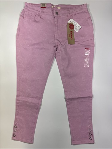 Levis 535 super - skinny, pink